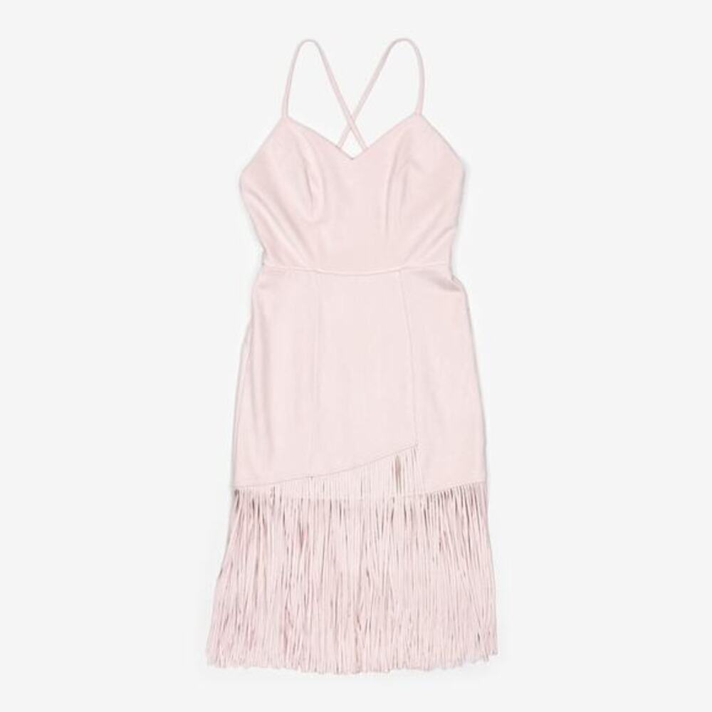 Lovers + Friends Firefly Dress Size XS Blush Pink Pastel Party Festival Girlcore